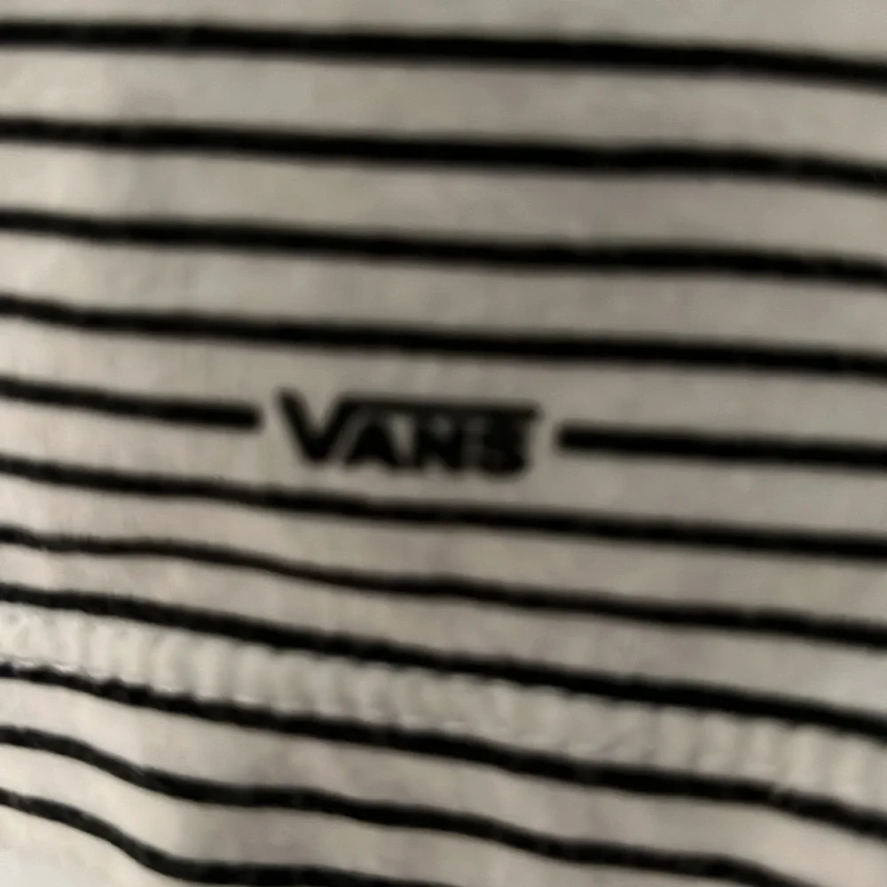 Vans Black and White Long Sleeve Tee - Picture 2 of 2